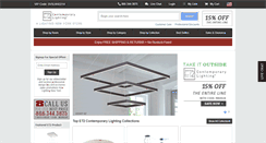 Desktop Screenshot of et2lightinglights.com